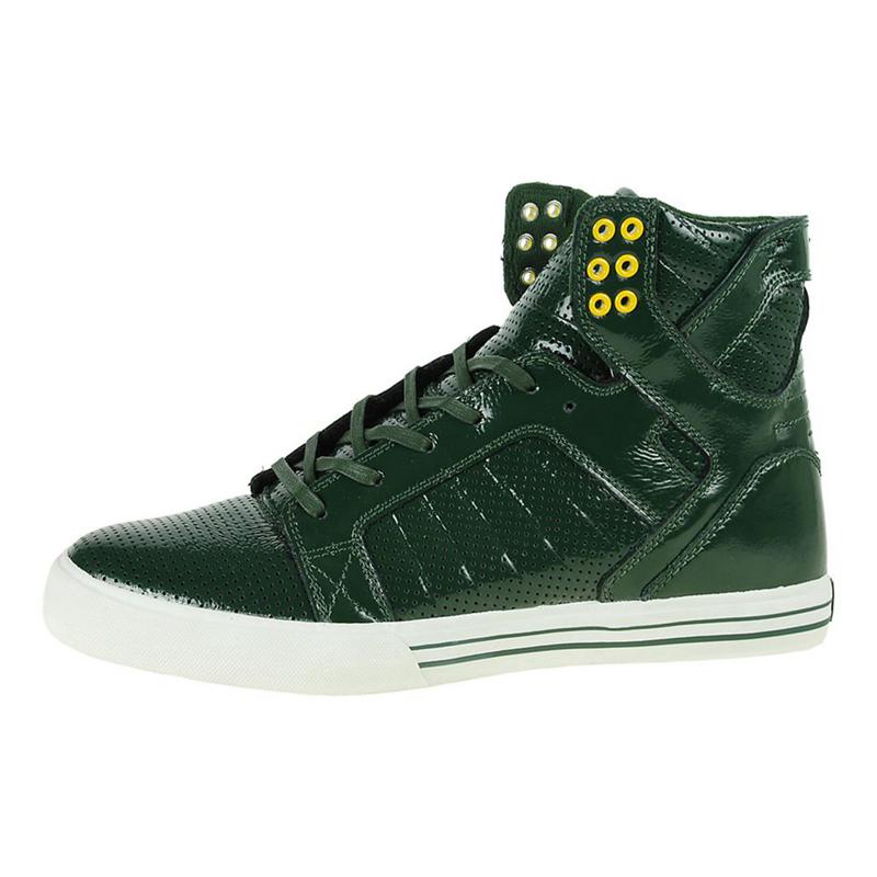 Supra SKYTOP Sneaker High Herren Grün Kaufen NYROZ0632